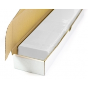 Blank plastic cards (white)