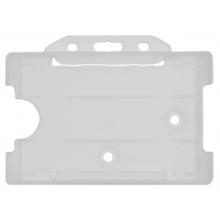 Badgeholder horizontal (open)
