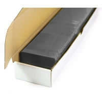 Blanco plastickaarten (mat zwart)