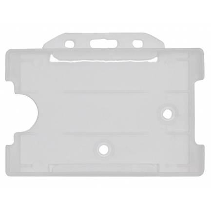 Badgeholder horizontal (open)